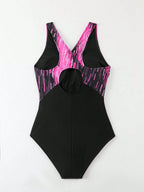 Maiô Plus Size Decote U Esportivo