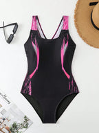 Maiô Plus Size Decote U Esportivo