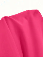 Vestido Maxi Frente Única com Laço e Bainha Assimétrica - La Lecce