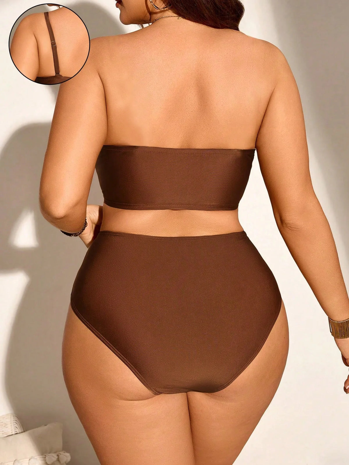 Biquíni Plus Size Alças Grossas com Bojo
