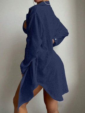 Saída de Praia Linen Breeze