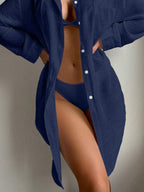Saída de Praia Linen Breeze