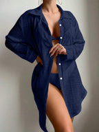 Saída de Praia Linen Breeze