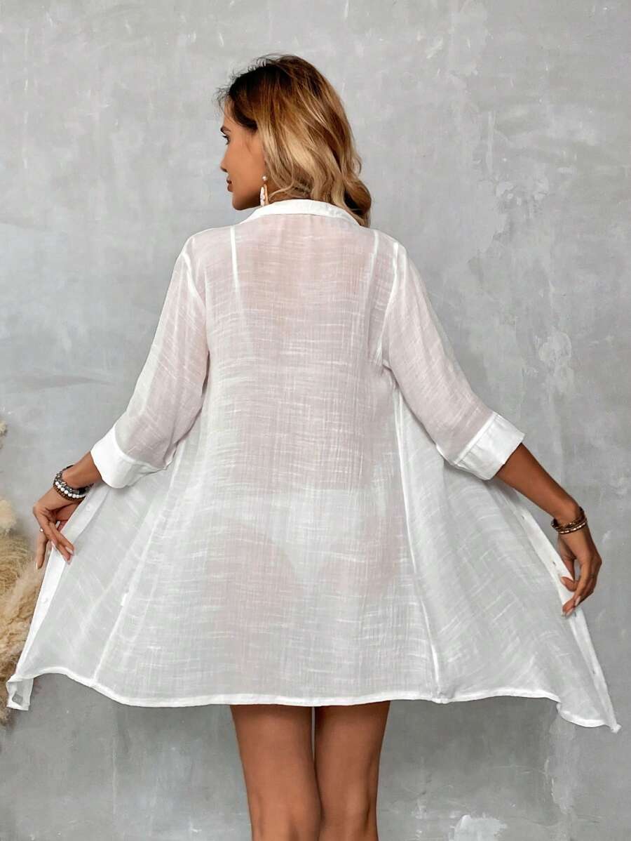 Saída de Praia Linen Sunset