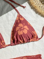 Biquíni Floral Capri 3 Peças