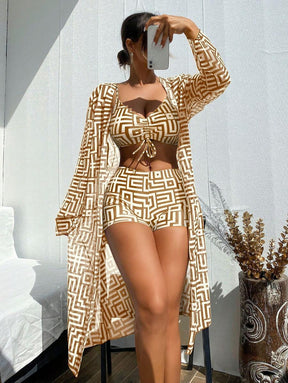 Conjunto Praia Maze 3 Peças