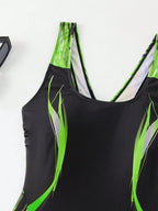 Maiô Plus Size Decote U Esportivo
