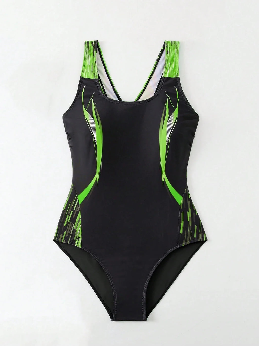 Maiô Plus Size Decote U Esportivo