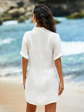 Saída de Praia Linen Breeze