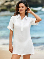 Saída de Praia Linen Breeze