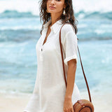 Saída de Praia Linen Breeze
