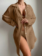 Saída de Praia Linen Breeze