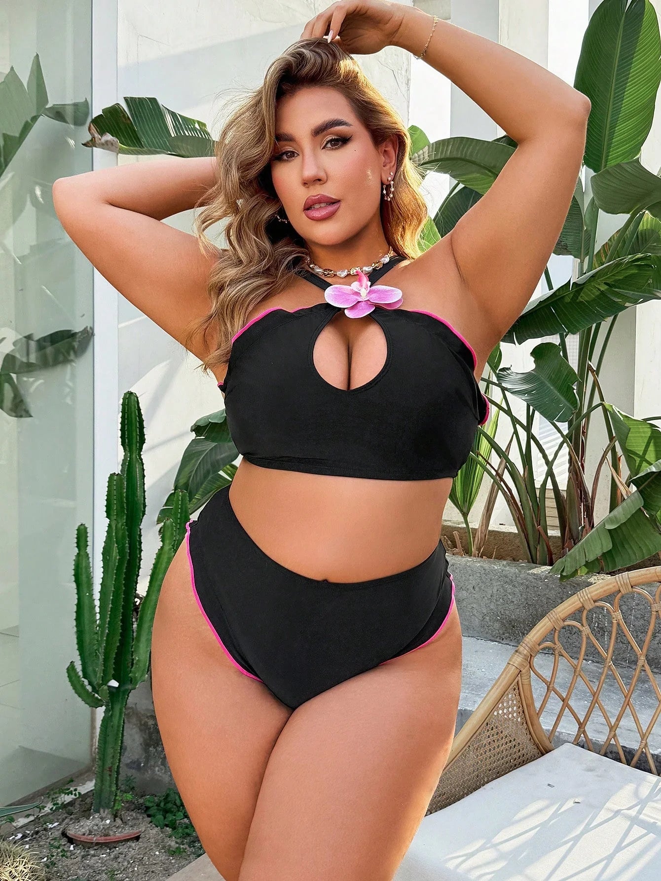 Biquíni Plus Size Formato Leque