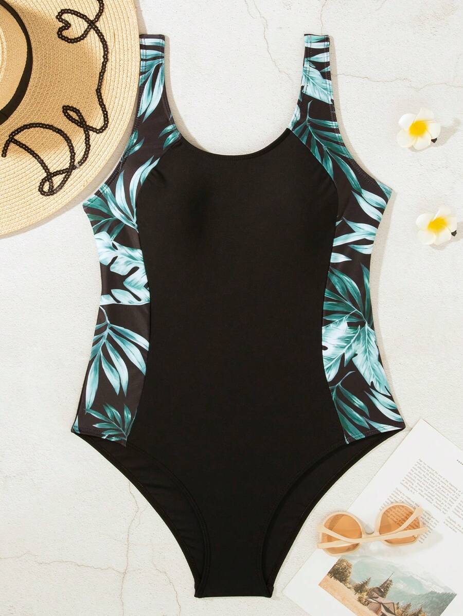 Maiô Tropical Contorno Elegance