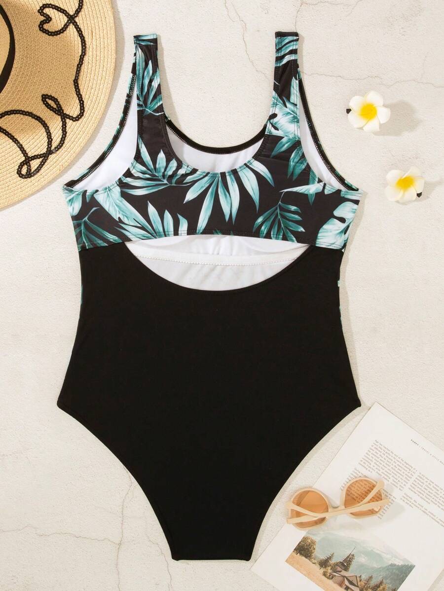 Maiô Tropical Contorno Elegance