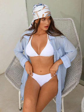 Saída de Praia Linen Breeze