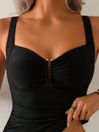 Biquíni Tankini Estilo Retrô