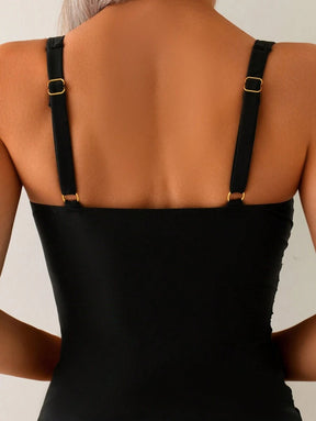 Biquíni Tankini Estilo Retrô