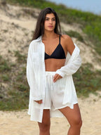 Conjunto Camisão e Short Cor Sólida
