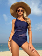 Maiô Terracota Sculpt One Shoulder