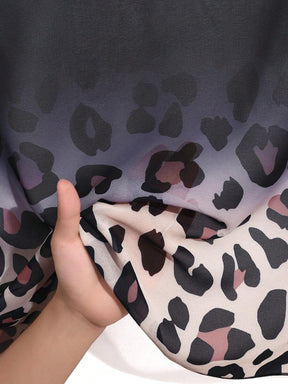 Saída de Praia Leopard Luxe