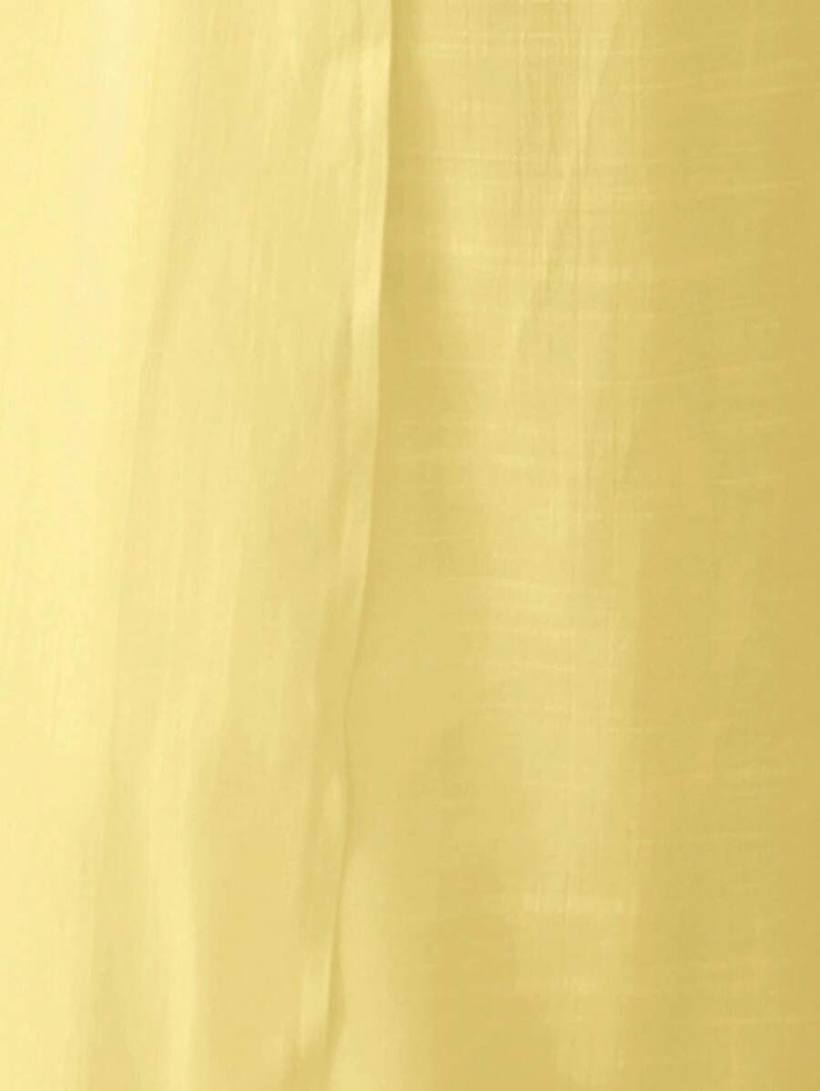 Kimono Longo com Abertura Frontal e Manga Longa