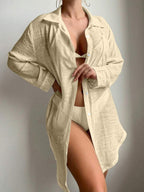 Saída de Praia Linen Breeze