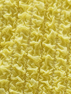 Biquíni Floral Texturizado com Fivela e Flor 3D