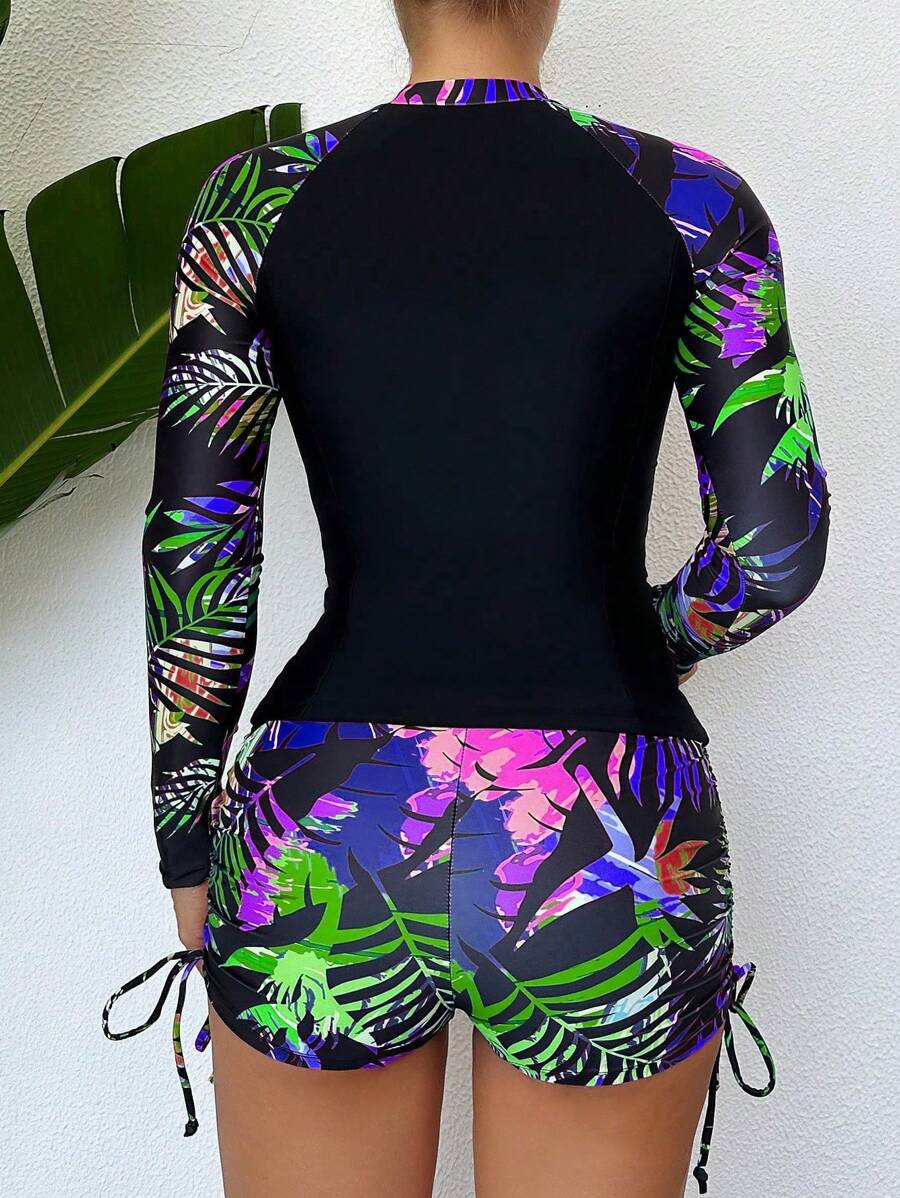 Conjunto UV Tropical Flores