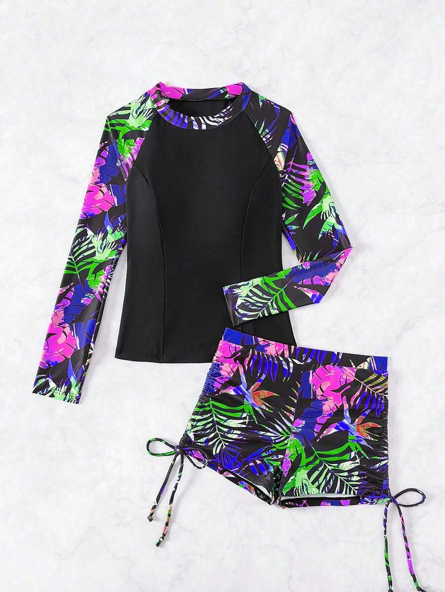 Conjunto UV Tropical Flores