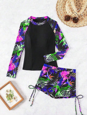 Conjunto UV Tropical Flores