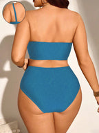 Biquíni Plus Size Alças Grossas com Bojo