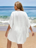 Saída de Praia Plus Size com Pendão