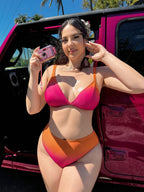 Biquíni Plus Size Bralette com Fivela