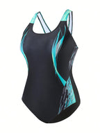 Maiô Plus Size Decote U Esportivo
