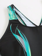 Maiô Plus Size Decote U Esportivo