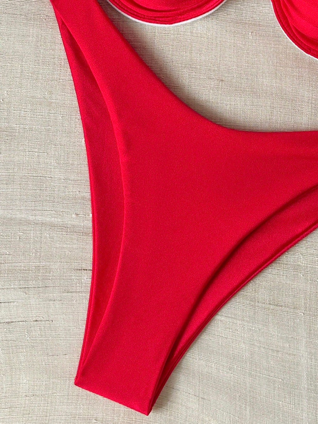 Biquíni Bloco de Cores com Detalhe em Anel