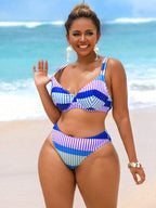 Biquíni Plus Size Frente Única com Fivela
