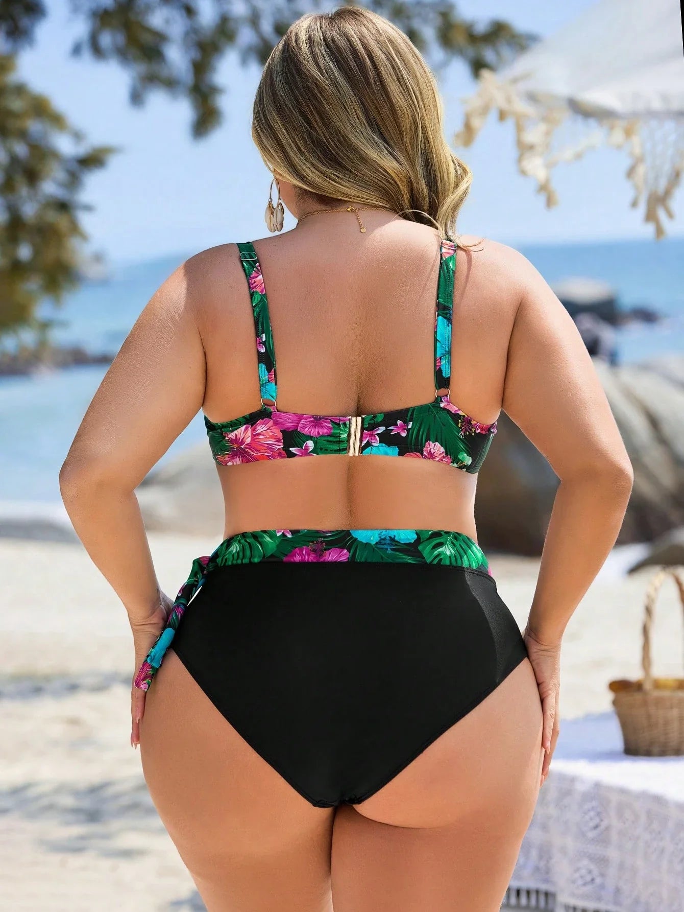 Biquíni Plus Size Estampa Animal Print