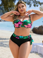Biquíni Plus Size Estampa Animal Print