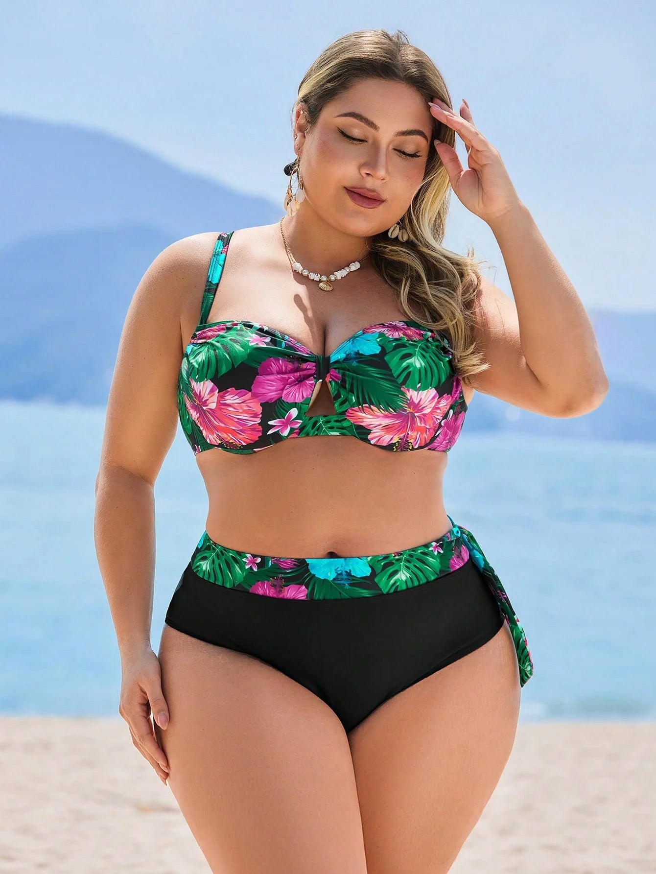 Biquíni Plus Size Estampa Animal Print