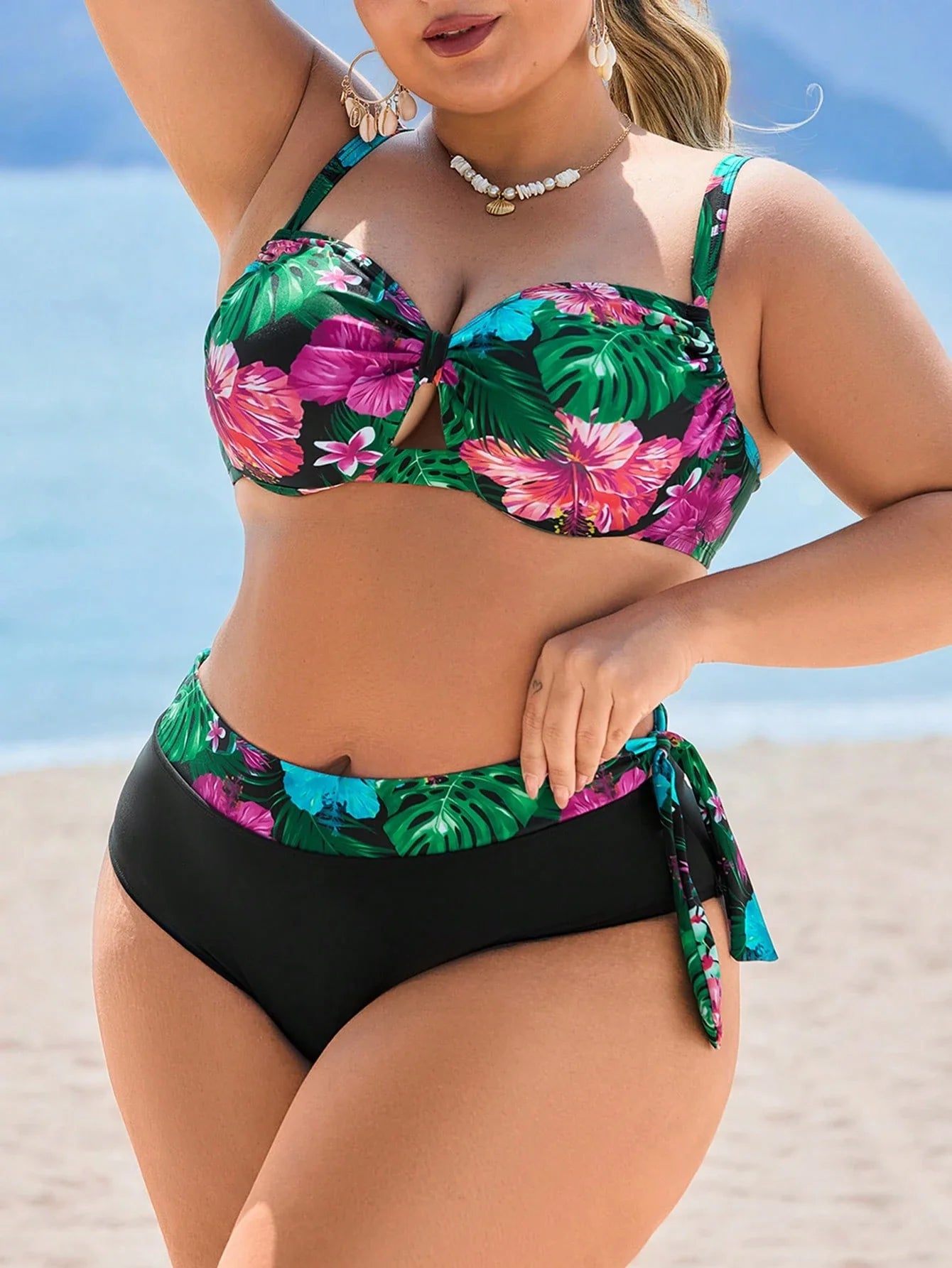 Biquíni Plus Size Estampa Animal Print