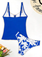 Biquíni Tankini Estilo Retrô
