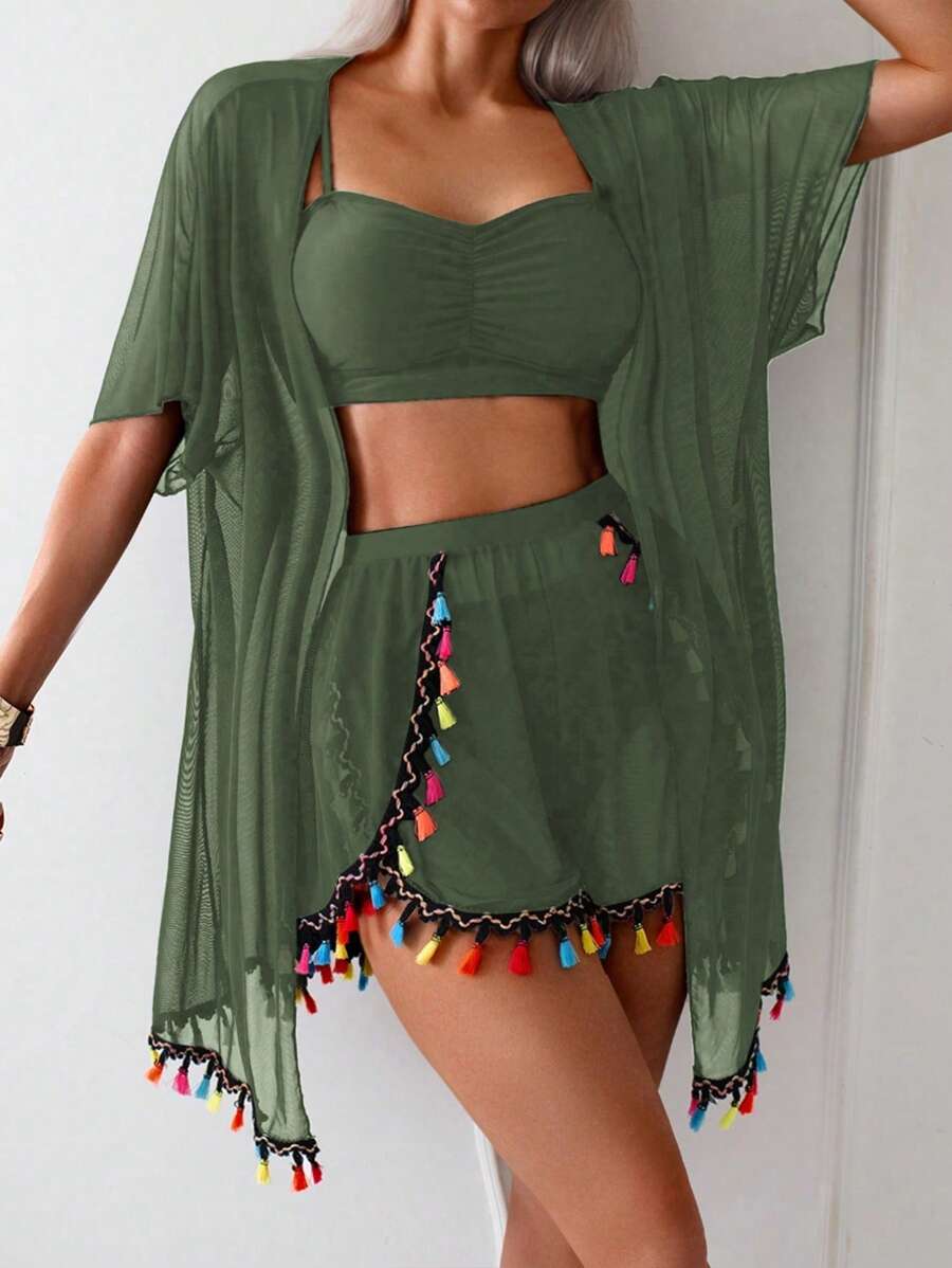 Conjunto Praia Ibiza 4 Peças