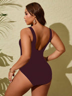 Maiô Plus Size Decote U