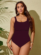 Maiô Plus Size Decote U