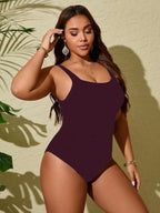Maiô Plus Size Decote U