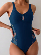Maiô Modelador Tropical Lines