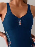 Maiô Modelador Tropical Lines