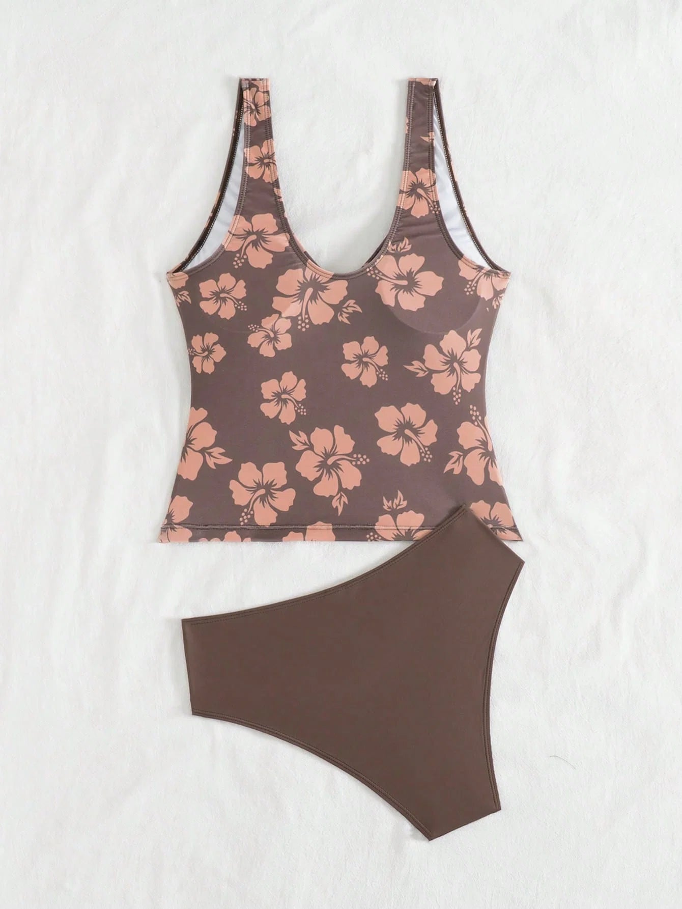 Tankini Bralette Tropical com Bojo Removível